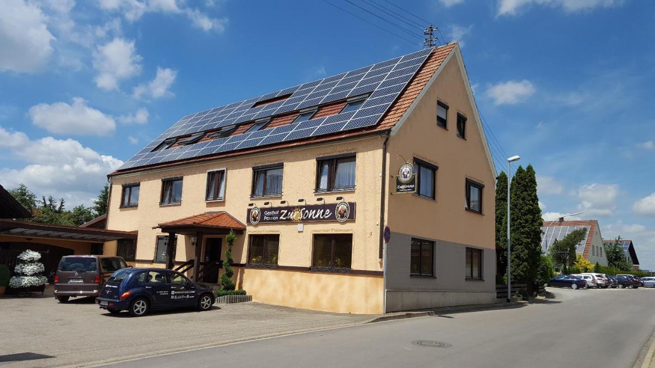 Landgasthof Zur Sonne Dillingen an der Donau Zewnętrze zdjęcie